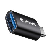 Baseus Ingenuity USB-C USB-A-sovitin OTG ZJJQ000001 - Musta