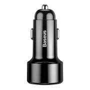 Baseus Magic 2x USB QC 3.0 45W autolaturi CCMLC20A-01 - musta