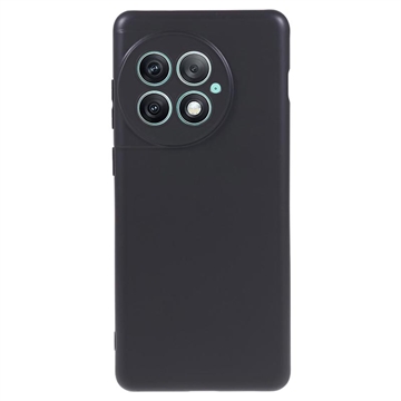 OnePlus Ace 2 Pro Anti-Fingerprints Matta TPU Suojakuori - Musta