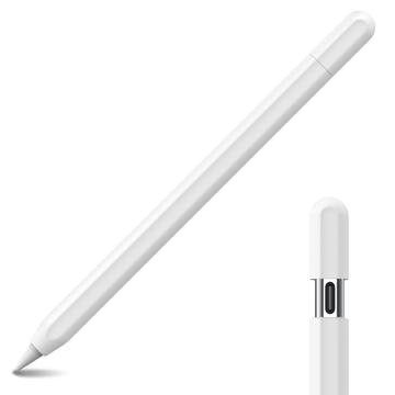Apple Pencil (USB-C) Ahastyle PT65-3 silikonikotelo - valkoinen