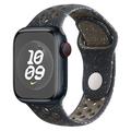 Apple Watch Series Ultra 2/Ultra/9/8/SE (2022)/7/SE/6/5/4/3/2/1 Lippa Flour Silikoniranneke - 49mm/45mm/44mm/42mm - Musta