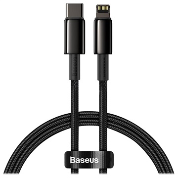 Baseus Tungsten Gold USB-C / Lightning Kaapeli 20W - 2m