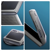 Samsung Galaxy Z Flip5 Caseology Parallax Hybridikotelo - Harmaa