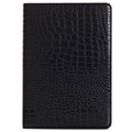 iPad Air 2 Folio Kotelo - Krokotiili - Musta