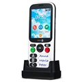 Doro 780X - 4G, Bluetooth, 1600mAh - Musta / Valkoinen