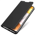 Dux Ducis Skin Pro Samsung Galaxy A12 lompakkokotelo - musta