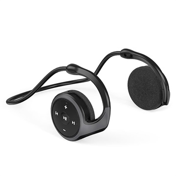 Taitettavat Niskanauhaiset Bluetooth-kuulokkeet A23 (Avoin pakkaus - Erinomainen) - Musta