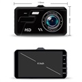 Etu- ja Taka-Autokamerasarja G-Anturilla - 1080p/720p (Avoin pakkaus - Tyydyttävä)