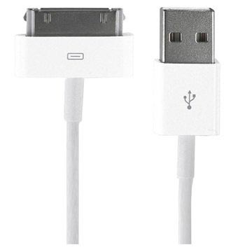 Yhteensopiva 30-nastainen USB-kaapeli - iPhone, iPad, iPod