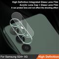 Imak 2-in-1 HD Samsung Galaxy S24+ Kameralinssin Panssarilasi - 9H