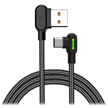 Mcdodo Night Elves 90-asteinen USB-C Kaapeli - 1.8m (Avoin pakkaus - Erinomainen) - Titaniumin Musta