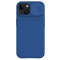 iPhone 15 Plus Nillkin CamShield Pro Hybridikotelo - Sininen
