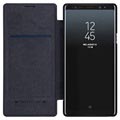 Samsung Galaxy Note 9 Nillkin Qin Sarja Lompakkokotelo - Musta