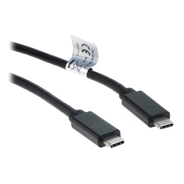 OTB Power Delivery USB-C 3.1 Kaapeli - 100W, 4K - Musta