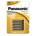 Panasonic Alkaline Power LR03/AAA paristot - 4 kpl.