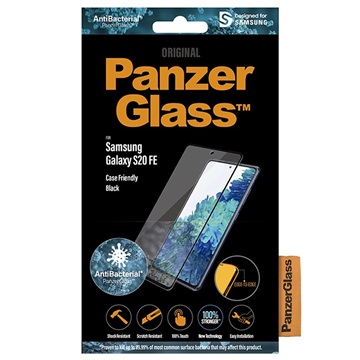 PanzerGlass CF Antibacterial Samsung Galaxy S20 FE Panssarilasi - 9H - Musta