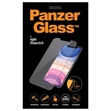 PanzerGlass iPhone XR / iPhone 11 Panssarilasi - 9H - Läpinäkyvä