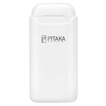 Pitaka AirPal Essential AirPods / AirPods 2 Varavirtalähde - 1200mAh - Valkoinen