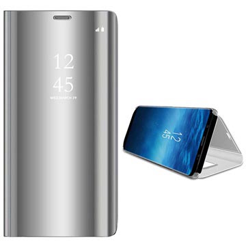 Samsung Galaxy S9 Luxury Mirror View Lompakkokotelo - Hopea