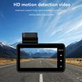Q3 3-tuumainen auton kojelautakamera - 1080P Full HD kertatallennus