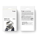 Ringke Slim Apple Watch Ultra/Ultra 2 Suojakuori - 49mm - 2 Kpl. - Kirkas & Titaaninharmaa