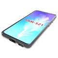 Saii Premium Liukumaton Samsung Galaxy S21 5G TPU Suojakuori - Läpinäkyvä