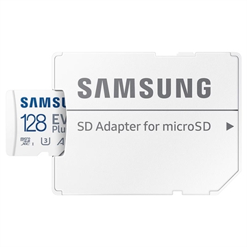 Samsung EVO Plus MicroSDXC Muistikortti Sovittimella MB-MC128KA/EU