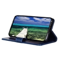 Samsung Galaxy A54 5G Lompakkokotelo Jalustalla - Sininen