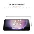Samsung Galaxy S23 FE Mocolo Full Size Panssarilasi - 9H - Musta Reuna