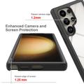 Samsung Galaxy S24 Ultra 360 Suojaussarja Kotelo - Musta / Selkeä