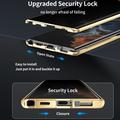 Samsung Galaxy S24+ Magneettikotelo Panssarilasi - 9H sella - Yksityisyyssuoja