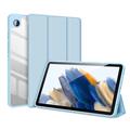 Samsung Galaxy Tab A9 Dux Ducis Toby Tri-Fold Älykäs Lompakkokotelo - Vaaleansininen
