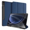 Samsung Galaxy Tab S9 FE+ Dux Ducis Domo Tri-Fold Smart Lompakkokotelo - Sininen