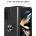Samsung Galaxy Z Fold5 Kotelo Sormuspidikkeellä - Musta