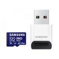 Samsung PRO Plus microSD-kortti 512GB + USB-kortinlukija (2023) MB-MD512SB/WW