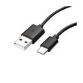 Samsung USB-A / USB-C-kaapeli GP-TOU021RFABW - 25W, 1,5m - irtotavarana - musta
