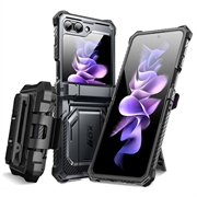 Samsung Galaxy Z Flip5 Supcase i-Blason Armorbox Hybridikotelo - Musta