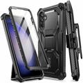 Samsung Galaxy S23 FE Supcase i-Blason Armorbox Hybridikotelo - Musta