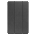 Tri-Fold Sarjan Nokia T21 Smart Foliokotelo - Musta