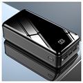 Triple USB Nopea Varavirtalähde 50000mAh - PD 18W (Bulkki) - Musta