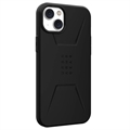 UAG Civilian MagSafe iPhone 14 Plus Hybridikotelo - Musta