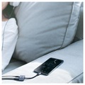 Ugreen 2-in-1 Charge & Audio USB-C Sovitin - 1.5A (Avoin pakkaus - Bulkki Tyydyttävä) - Harmaa