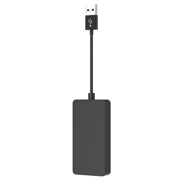 Langallinen CarPlay/Android Auto USB-sovitin - Musta