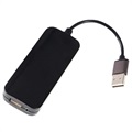 Langallinen CarPlay/Android Auto USB-sovitin (Bulkki Tyydyttävä) - Musta