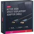 Clicktronic Active DisplayPort / HDMI Kaapeli - 1m