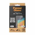 iPhone 15 Pro Max PanzerGlass Ultra-Wide Fit EasyAligner -Panssarilasi - 9H - musta kehys