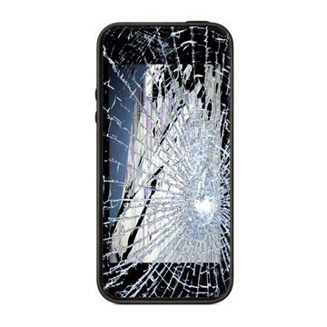 iPhone 5S/SE LCD-näytön ja Kosketusnäytön Korjaus - Musta
