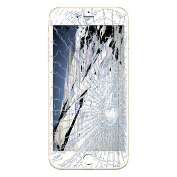 iPhone 6S LCD-näytön ja Kosketusnäytön Korjaus - Valkoinen - Grade A