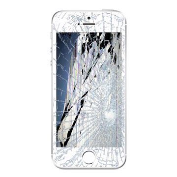 iPhone SE LCD-näytön ja Kosketusnäytön Korjaus - Valkoinen