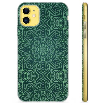 iPhone 11 TPU Suojakuori - Vihreä Mandala